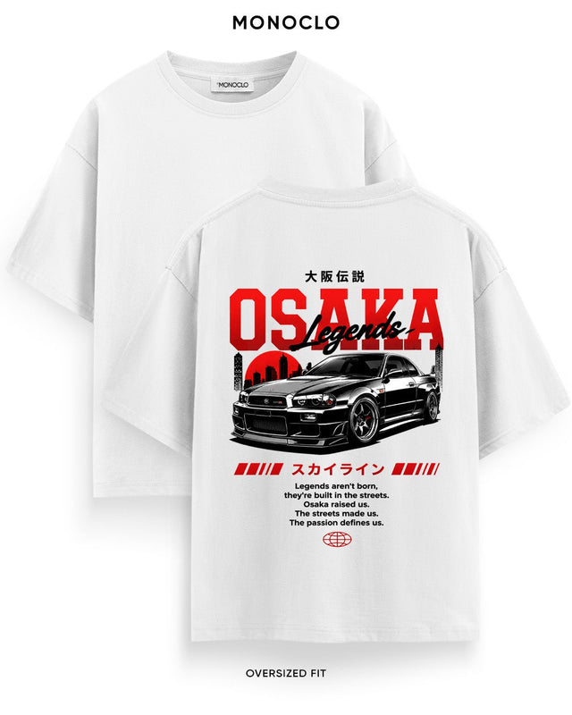 Футболка Monoclo Nissan Skyline GT-R R34 Osaka Legends