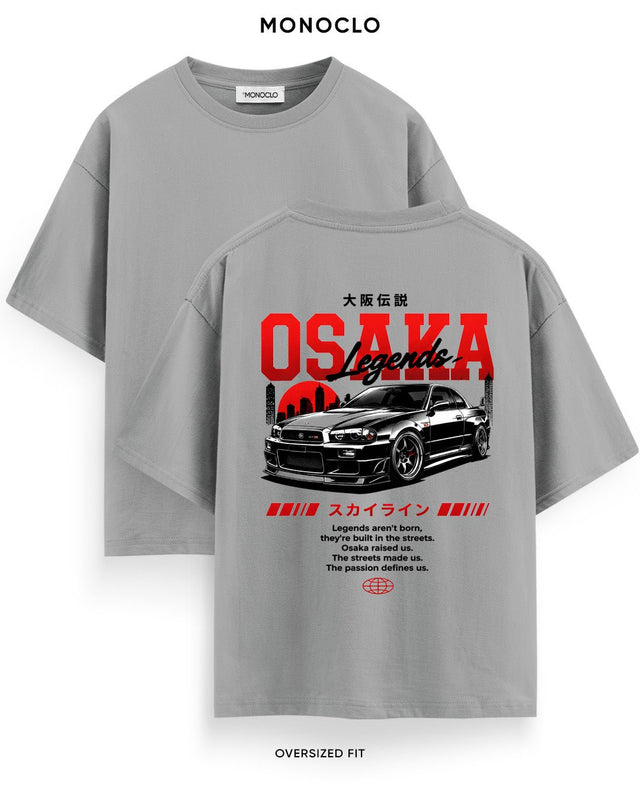 Футболка Monoclo Nissan Skyline GT-R R34 Osaka Legends