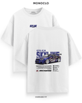 Футболка Monoclo Nissan Skyline GT-R R34 Speedhunters – Білий