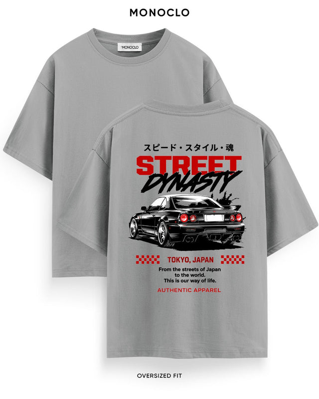 Футболка Monoclo Nissan Skyline GT-R R34 Street Dynasty