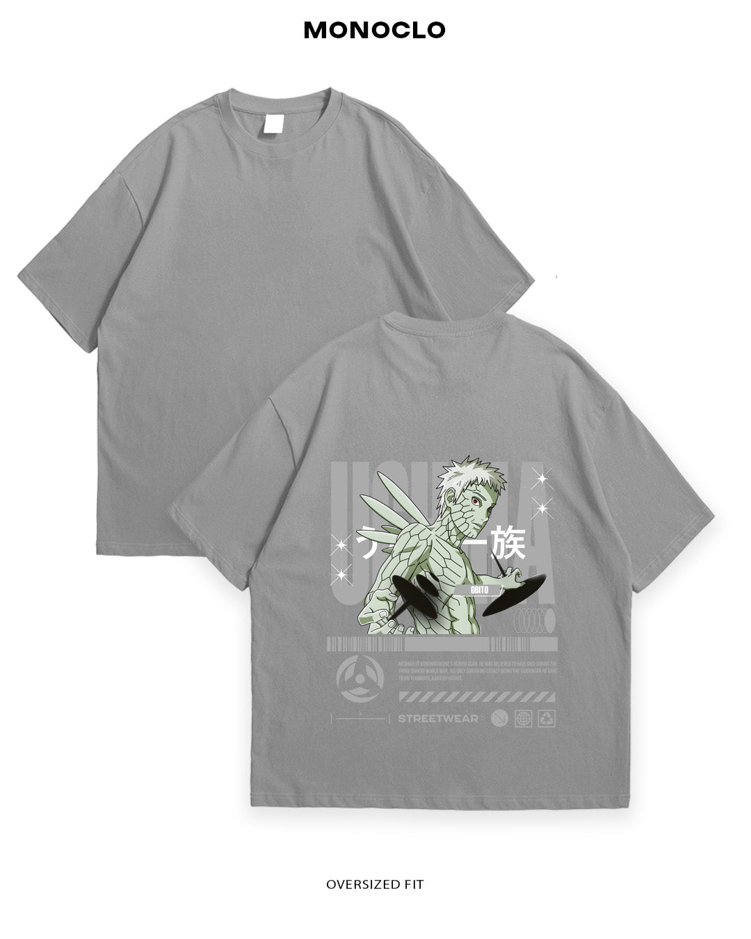 Футболка Monoclo Obito Uchiha - MONOCLO UA