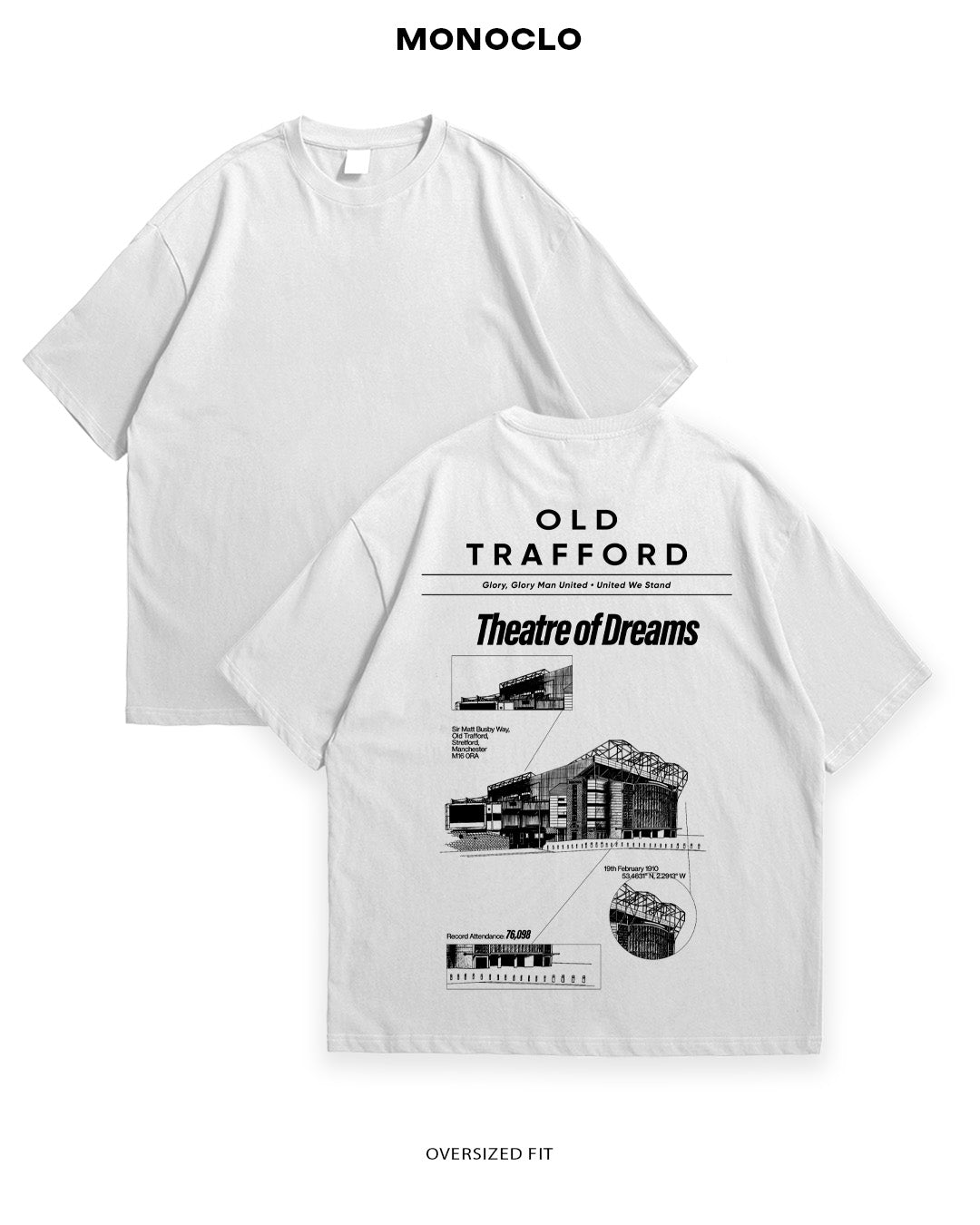 Футболка Monoclo Old Trafford - MONOCLO UA