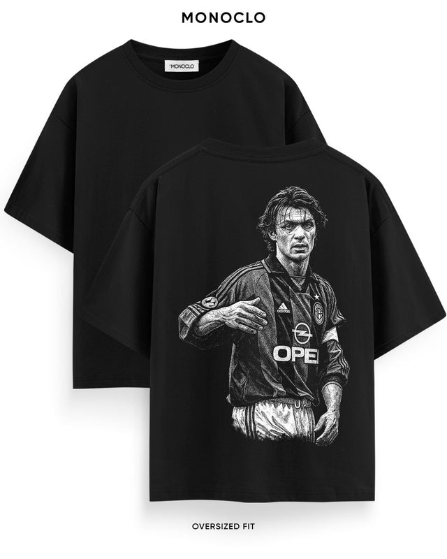 Футболка Monoclo Paolo Maldini – AC Milan Adidas Opel Era