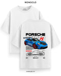 Футболка Monoclo Porsche 911 GT3 RS SNTA - shop_name Білий