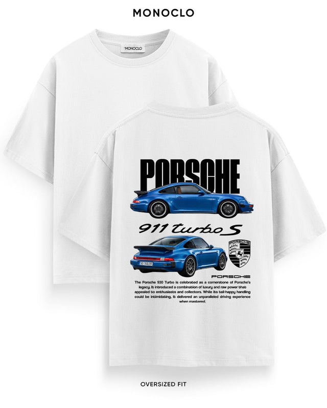 Футболка Monoclo Porsche 911 Turbo S Blue