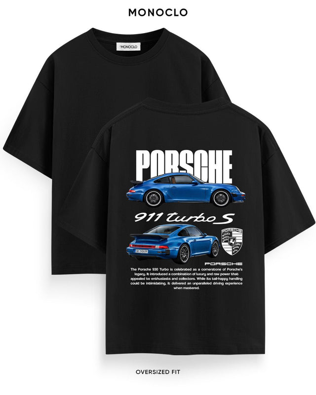 Футболка Monoclo Porsche 911 Turbo S Blue