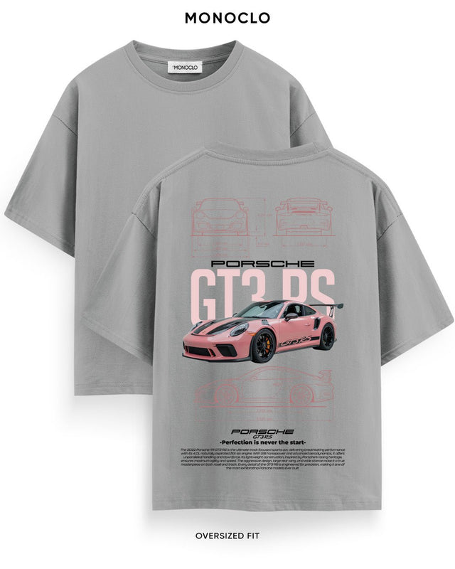 Футболка Monoclo Porsche GT3 RS Zefir - shop_name Сірий