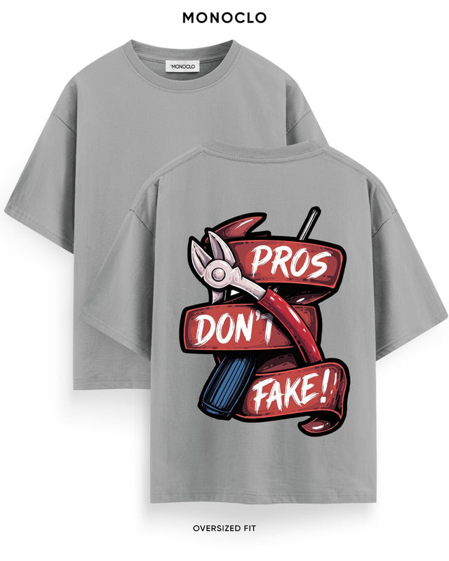 Футболка Monoclo Pros Don't Fake