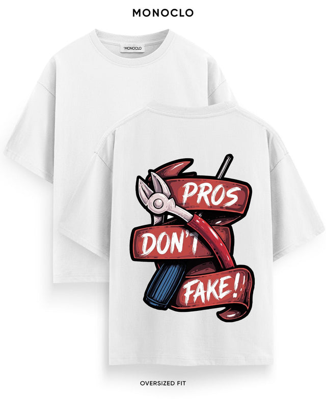 Футболка Monoclo Pros Don't Fake
