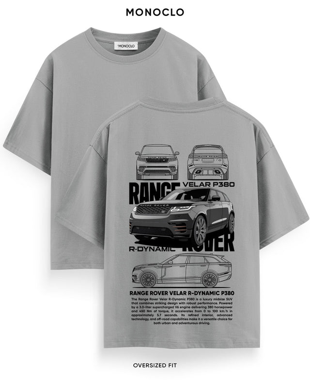 Футболка Monoclo Range Rover Velar R - Dynamic P380 - shop_name Графітовий