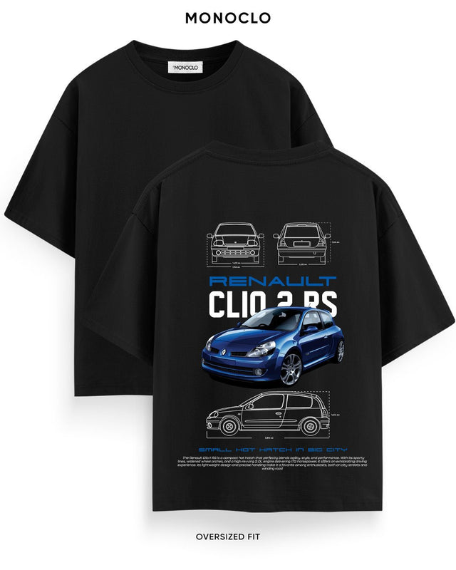 Футболка Monoclo Renault Clio 2 RS - shop_name Чорний