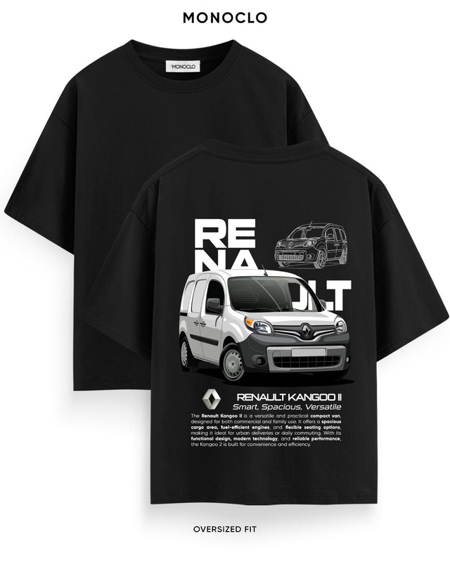 Футболка Monoclo Renault Kangoo II - shop_name Чорний