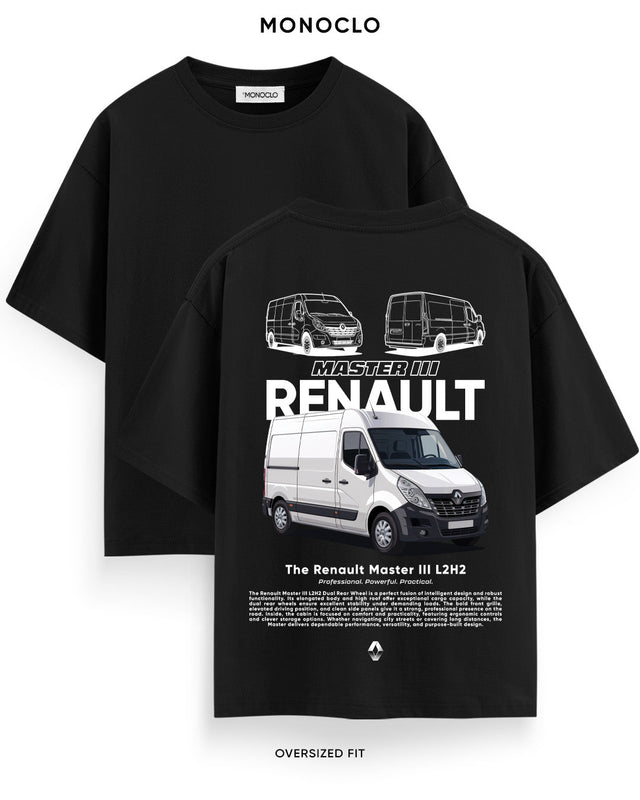 Футболка Monoclo Renault Master II - shop_name Чорний