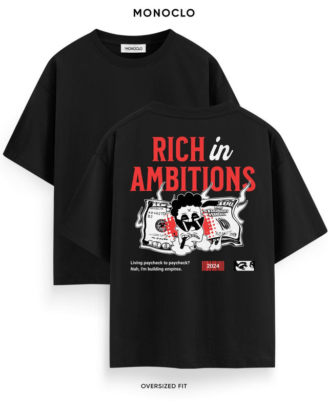 Футболка Monoclo Rich in Ambitions