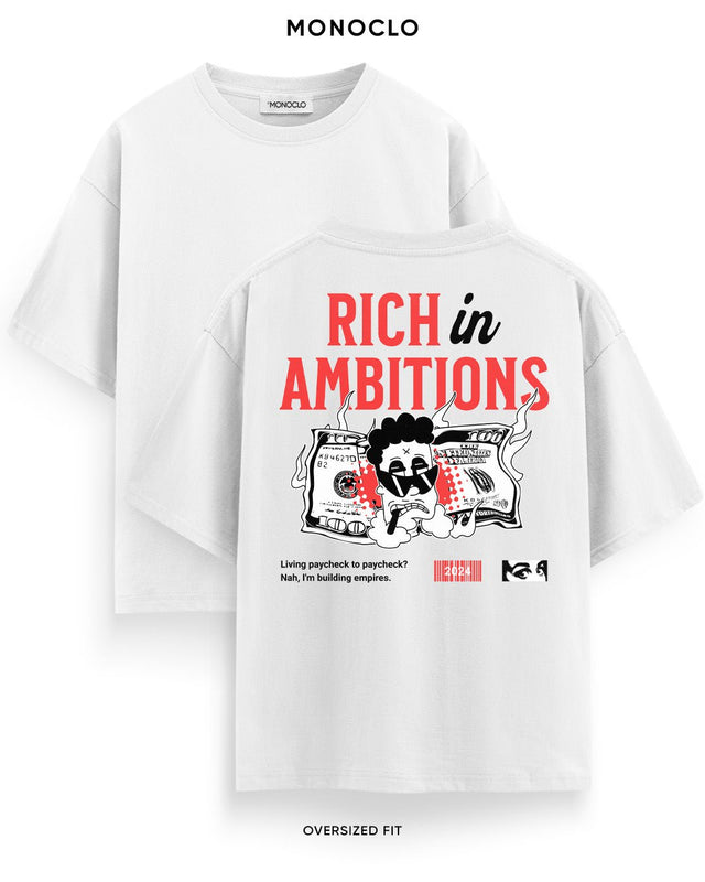 Футболка Monoclo Rich in Ambitions