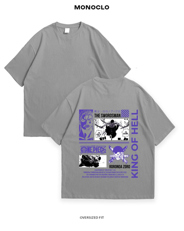 Футболка Monoclo Roronoa Zoro — King of Hell - MONOCLO UA