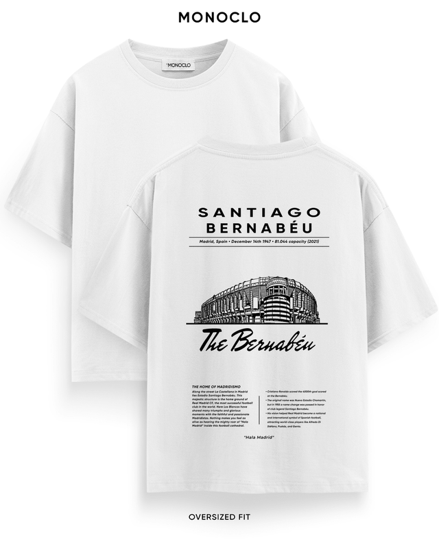 Футболка Monoclo Santiago Bernabéu The Bernabéu – Чорний