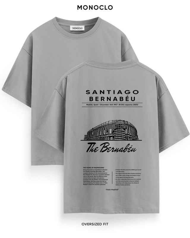 Футболка Monoclo Santiago Bernabéu The Bernabéu – Чорний