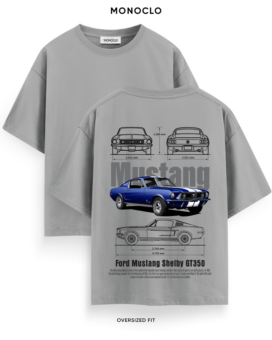 Футболка Monoclo Shelby GT350 GRO - MONOCLO UA