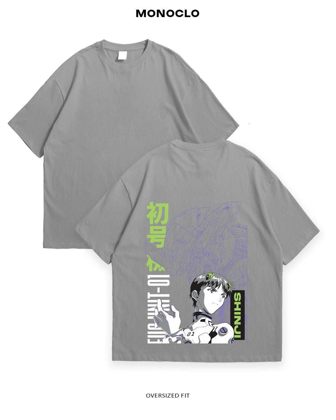 Футболка Monoclo Shinji x EVA Unit - 01 - MONOCLO UA