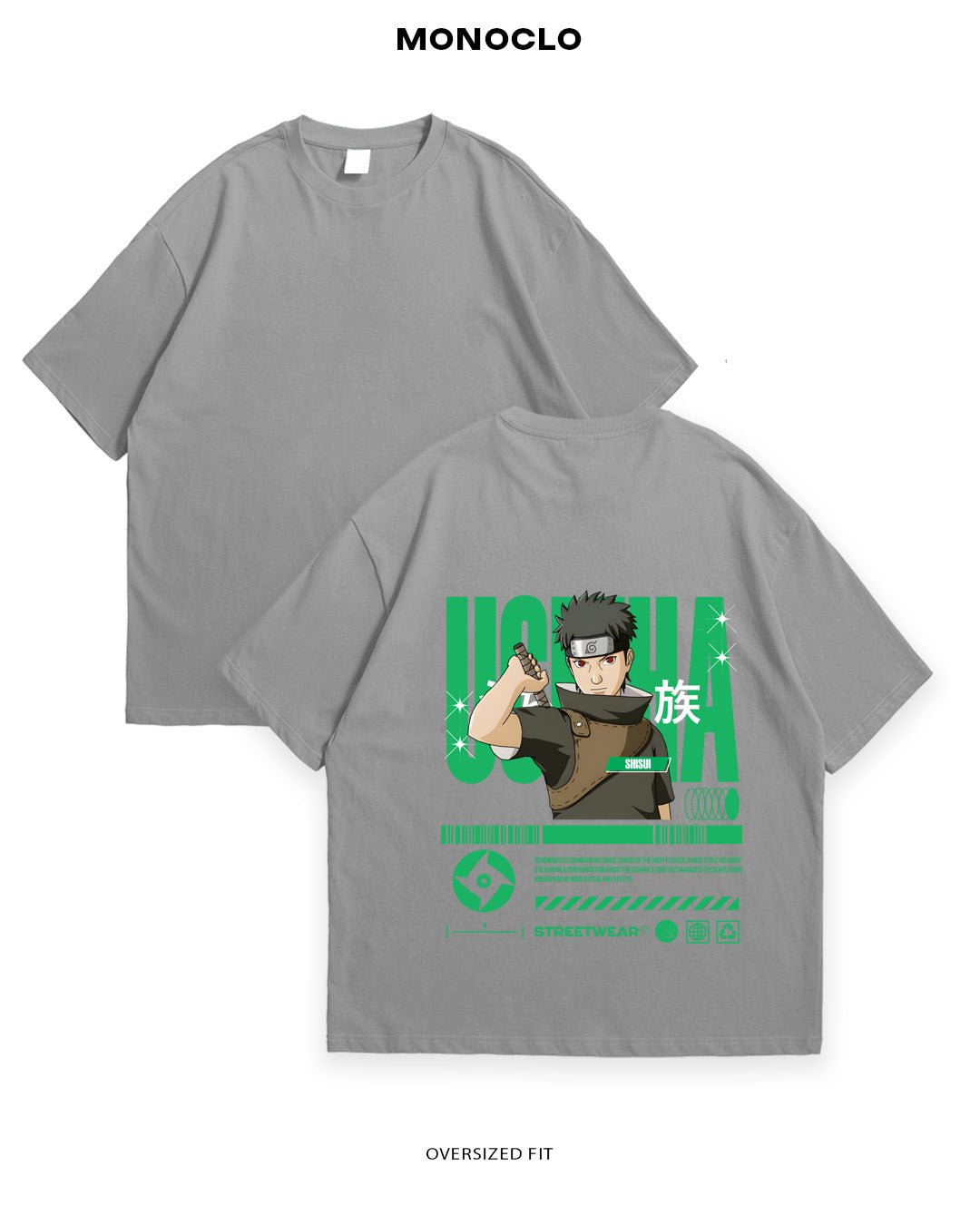 Футболка Monoclo Shisui Uchiha - MONOCLO UA
