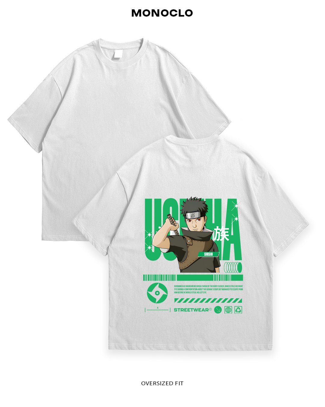 Футболка Monoclo Shisui Uchiha - MONOCLO UA