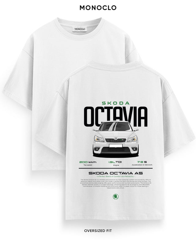 Футболка Monoclo Skoda Octavia A5 2 - MONOCLO UA
