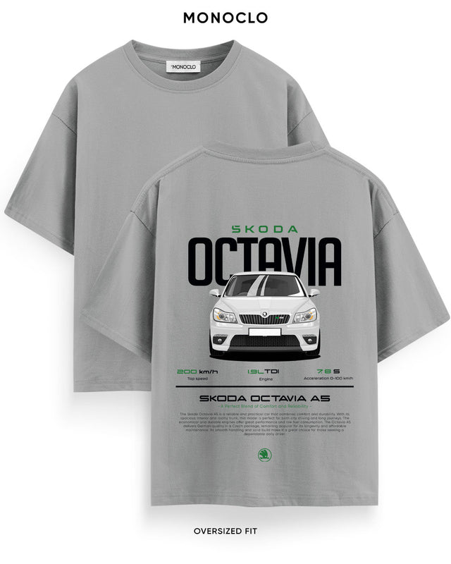 Футболка Monoclo Skoda Octavia A5 2 - MONOCLO UA