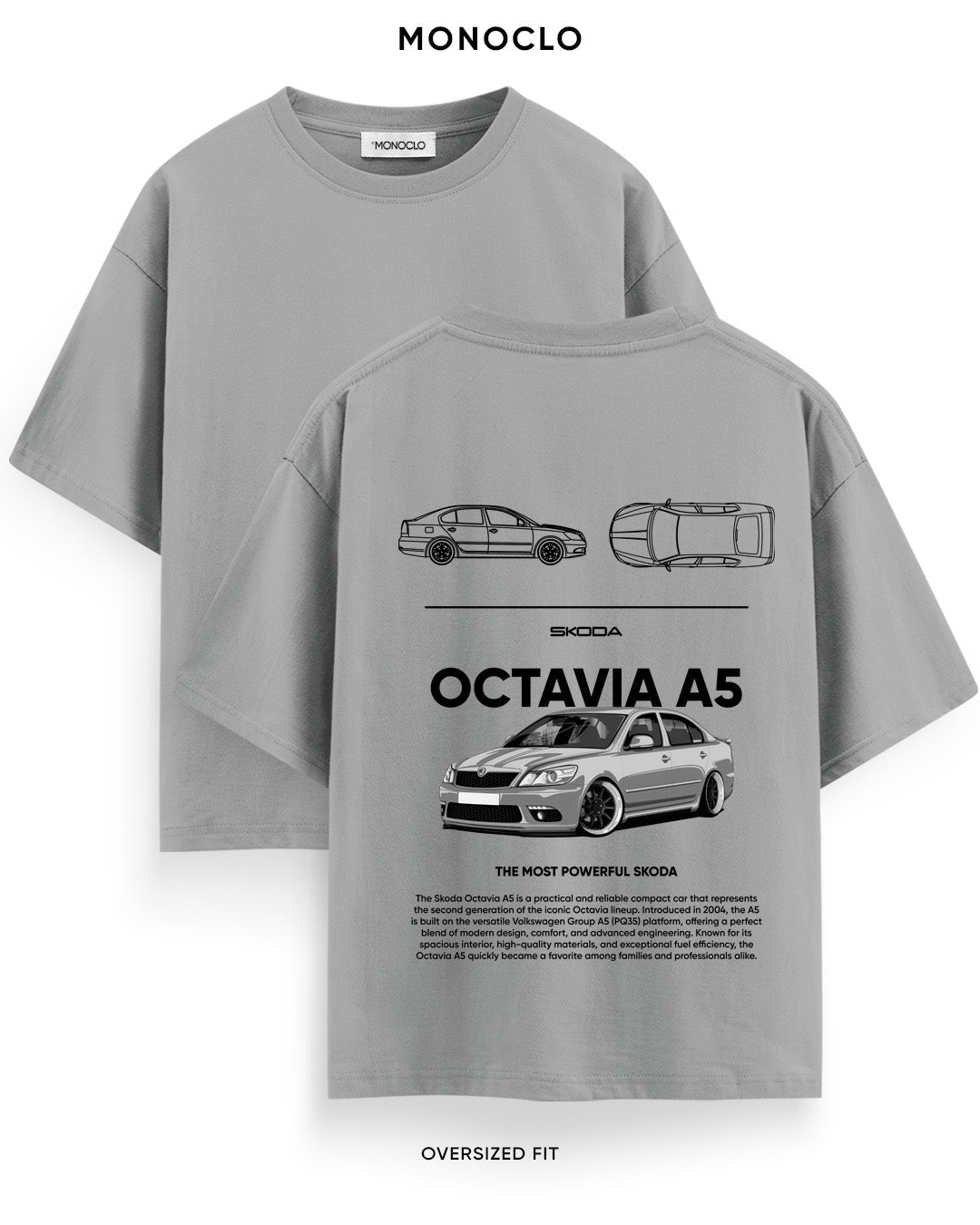 Футболка Monoclo Skoda Octavia A5 - MONOCLO UA