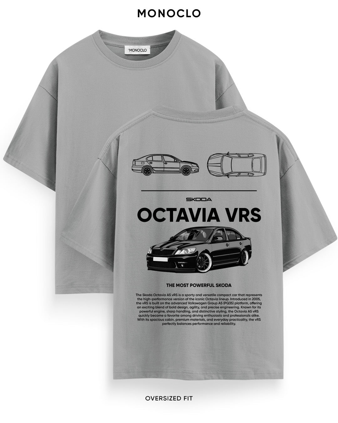 Футболка Monoclo Skoda Octavia vRS - MONOCLO UA