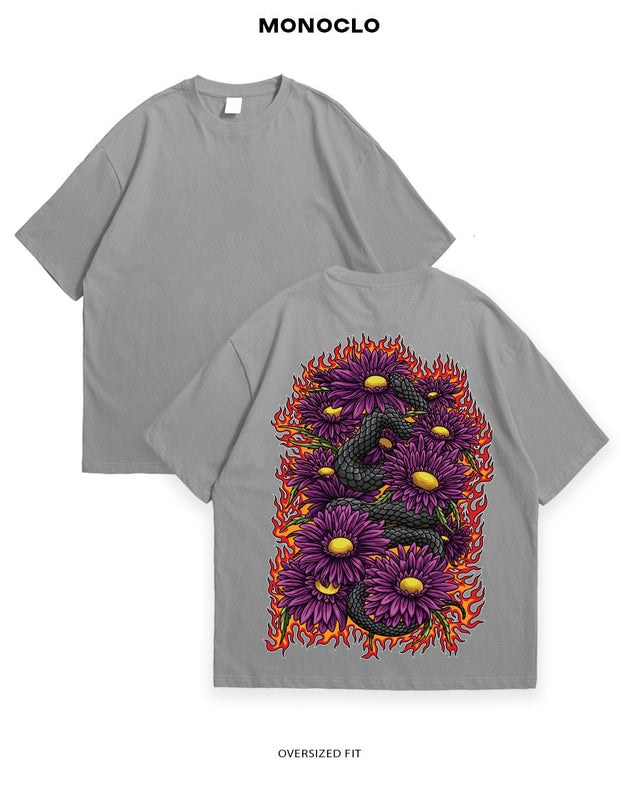 Футболка Monoclo Snake & Flowers - MONOCLO UA
