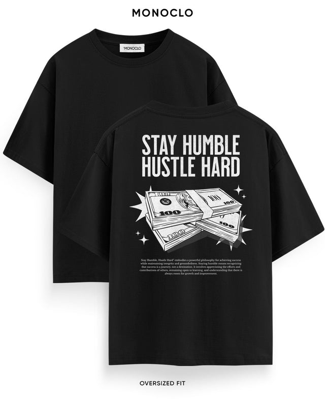 Футболка Monoclo Stay Humble Hustle Hard