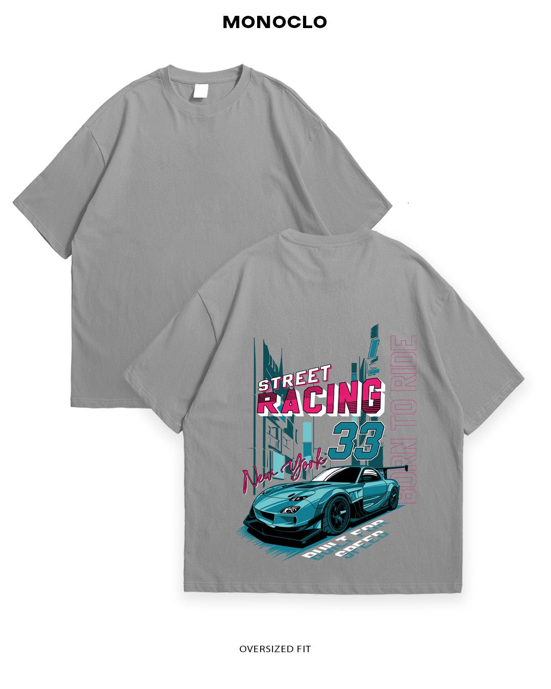 Футболка Monoclo Street Racing 33 - MONOCLO UA