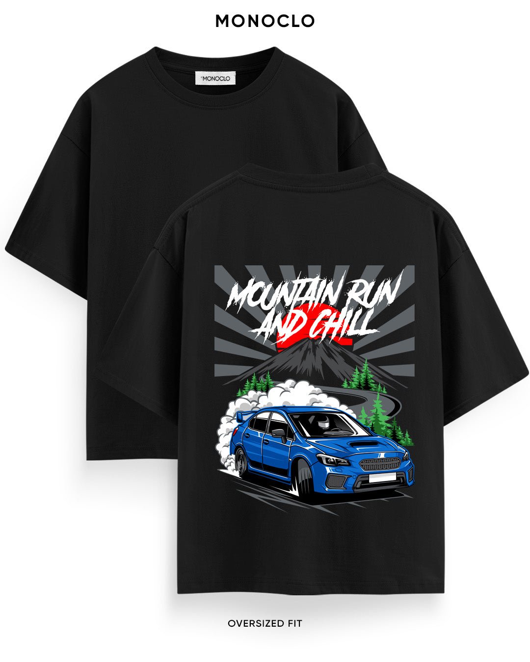 Футболка Monoclo Subaru Mountain Run - MONOCLO UA