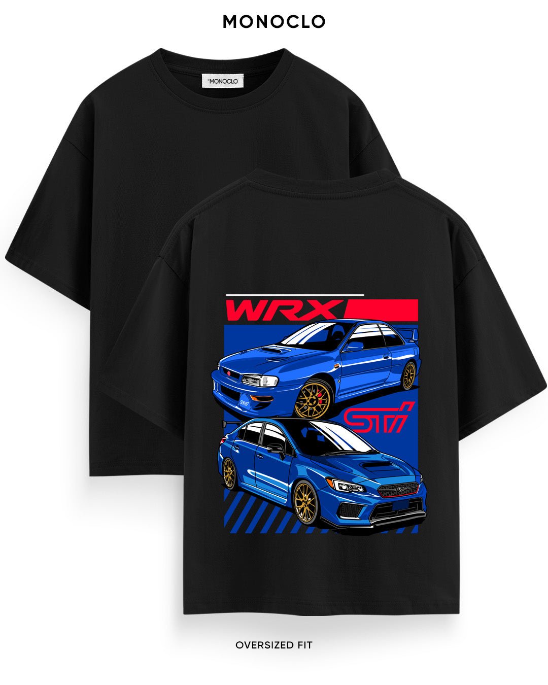 Футболка Monoclo Subaru WRX STI (1) - MONOCLO UA