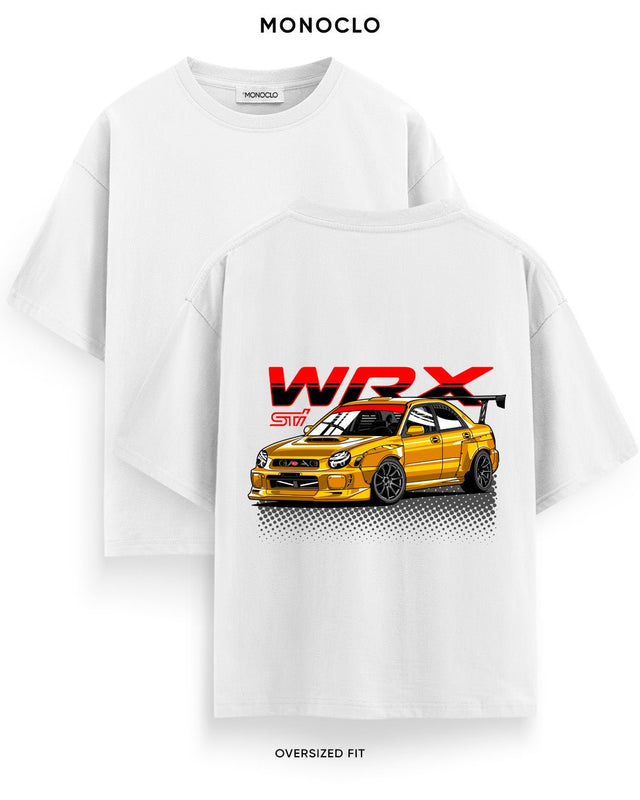 Футболка Monoclo Subaru WRX STI Yellow - MONOCLO UA