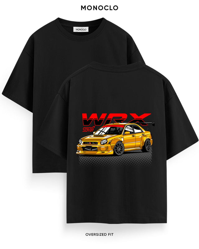 Футболка Monoclo Subaru WRX STI Yellow - MONOCLO UA