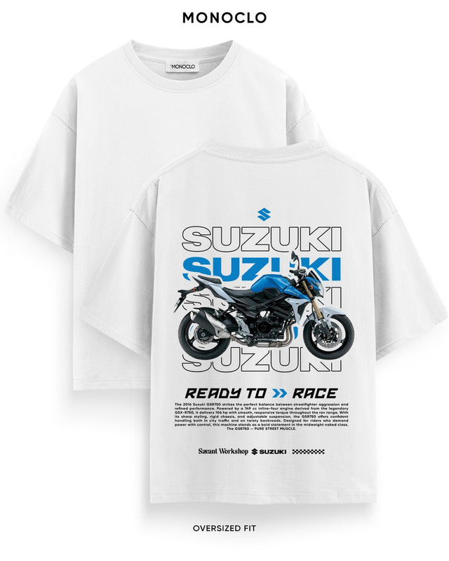 Футболка Monoclo Suzuki GSR750 Blue
