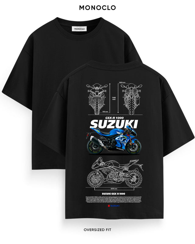 Футболка Monoclo Suzuki GSX-R1000 Blue