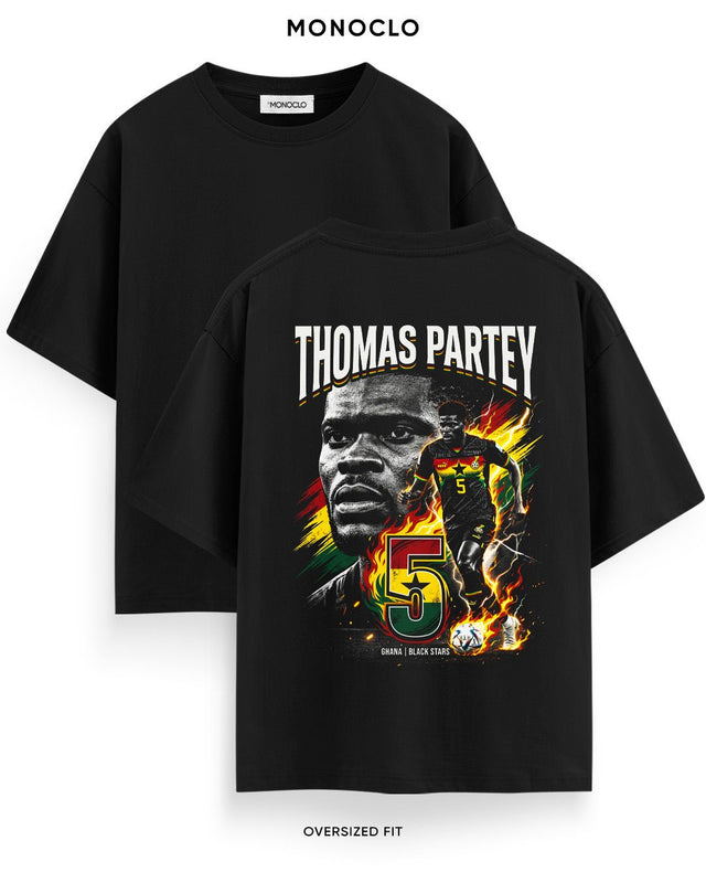 Футболка Monoclo Thomas Partey #5 Ghana Black Stars