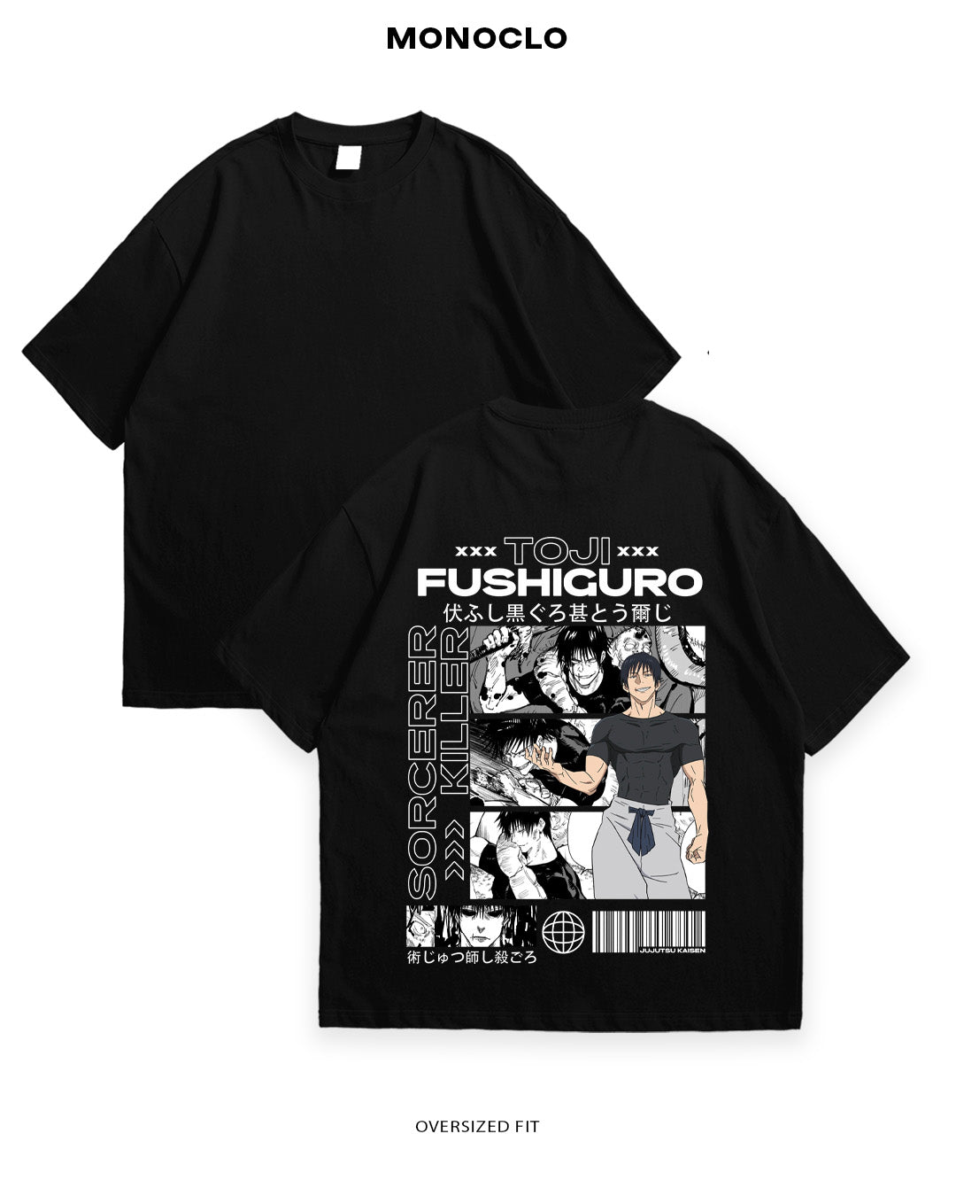 Футболка Monoclo Toji Fushiguro - MONOCLO UA
