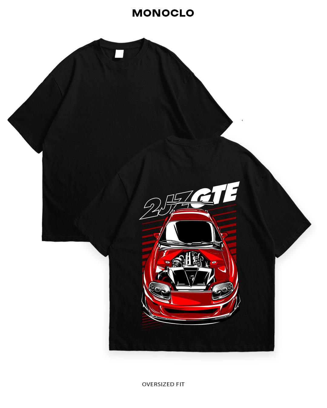 Футболка Monoclo Toyota 2JZ - GTE Supra - MONOCLO UA