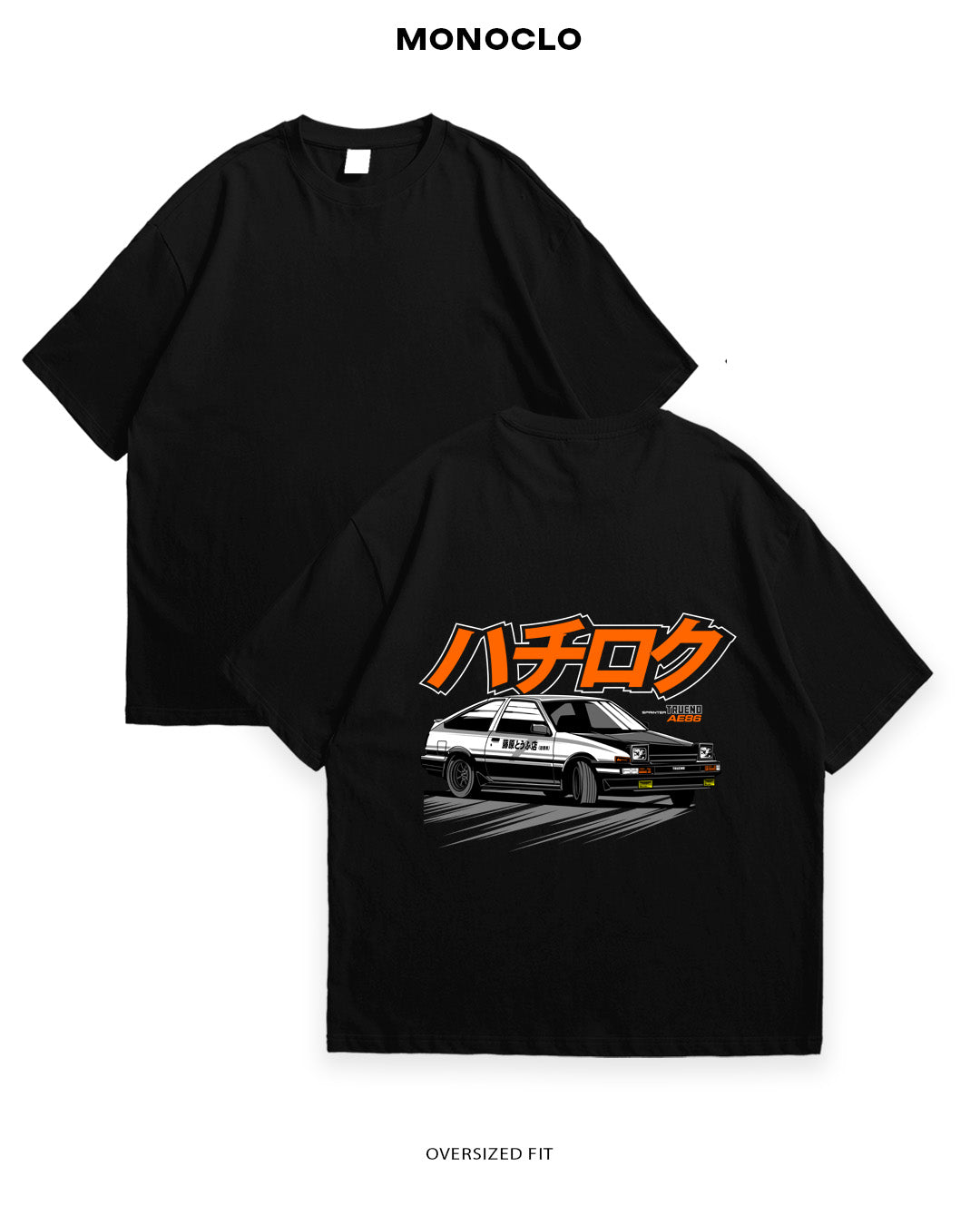 Футболка Monoclo Toyota AE86 2 - MONOCLO UA
