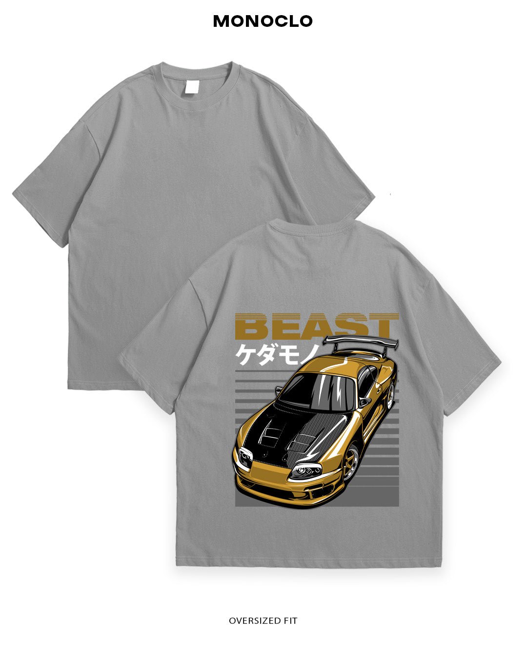 Футболка Monoclo Toyota Supra Gold - MONOCLO UA