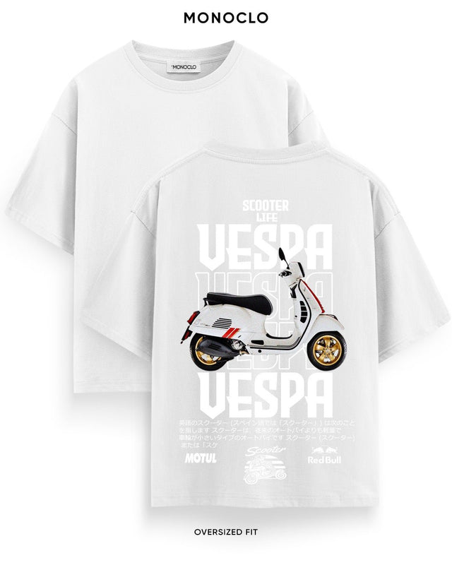 Футболка Monoclo Vespa Scooter Life