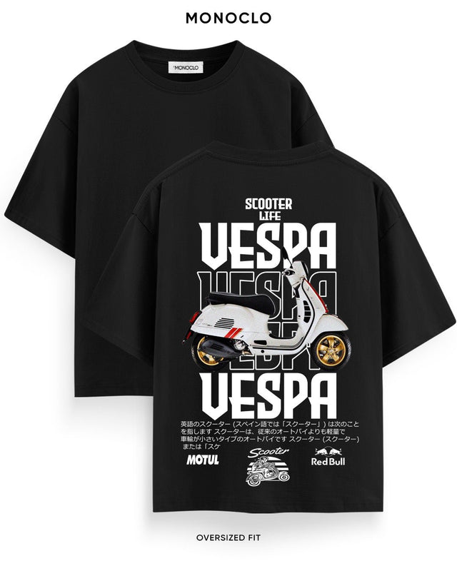 Футболка Monoclo Vespa Scooter Life