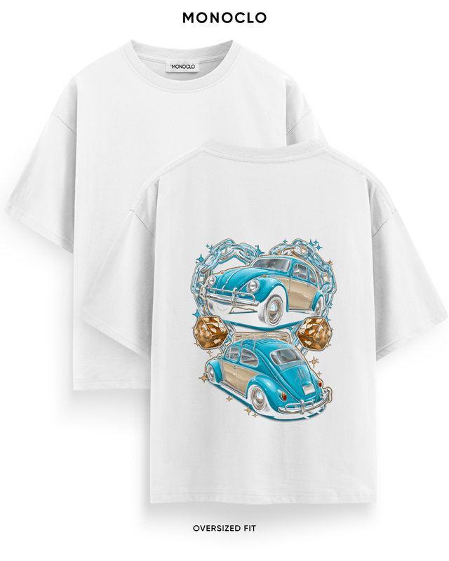 Футболка Monoclo Volkswagen Beetle Y2K – Білий