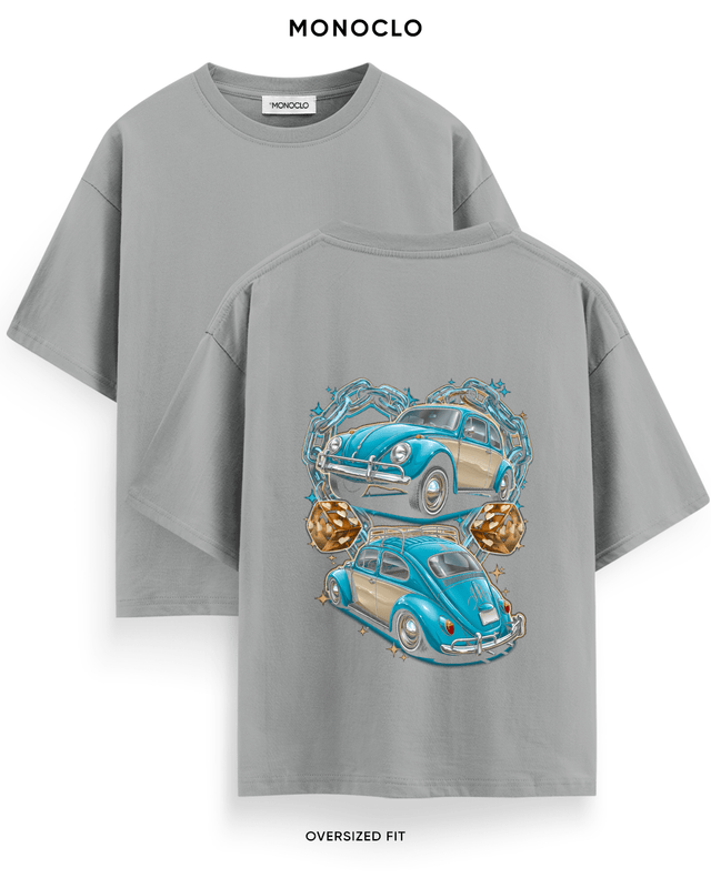 Футболка Monoclo Volkswagen Beetle Y2K – Сірий