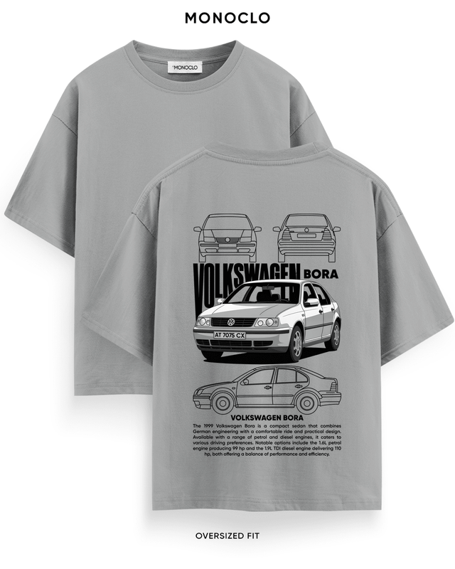 Футболка Monoclo Volkswagen Bora – Сірий