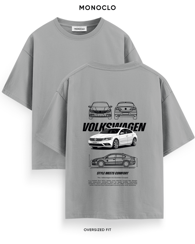Футболка Monoclo Volkswagen CC Style Meets Comfort – Сірий